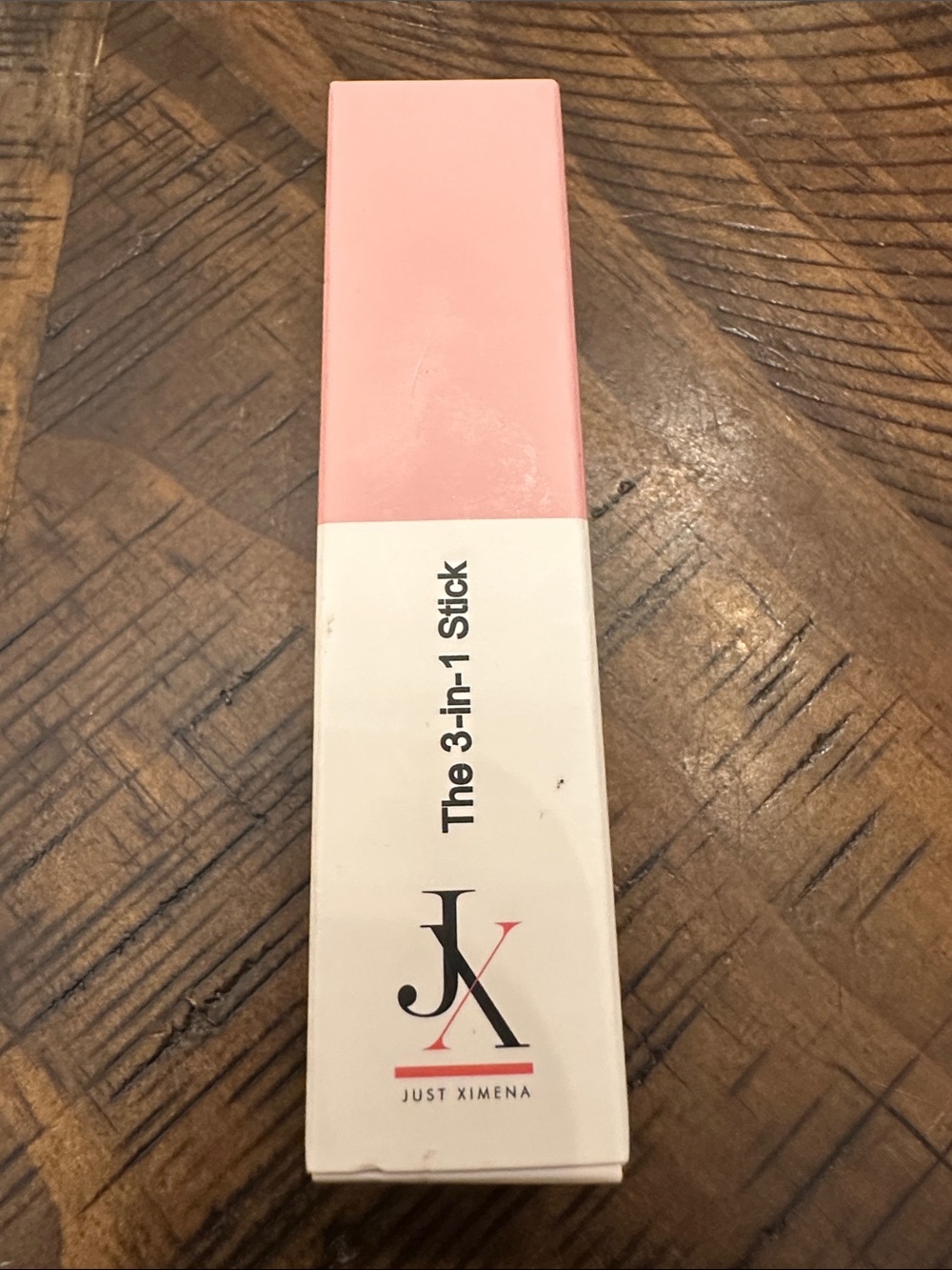 3-in-1 Lipstick Stick — Pink & White